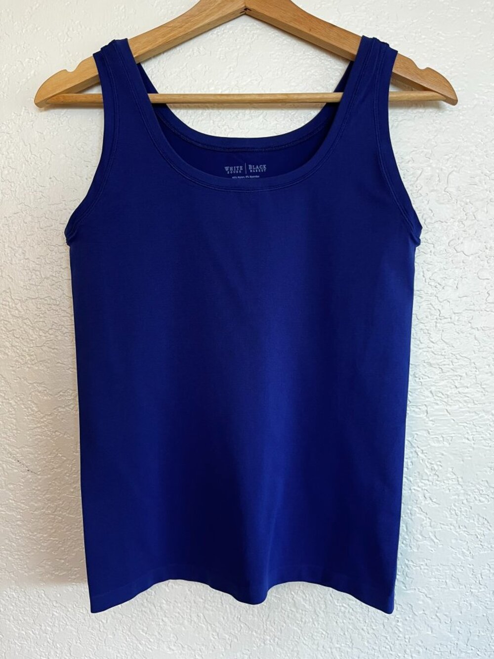 White House Black Market Indigo Tank Top, Size M